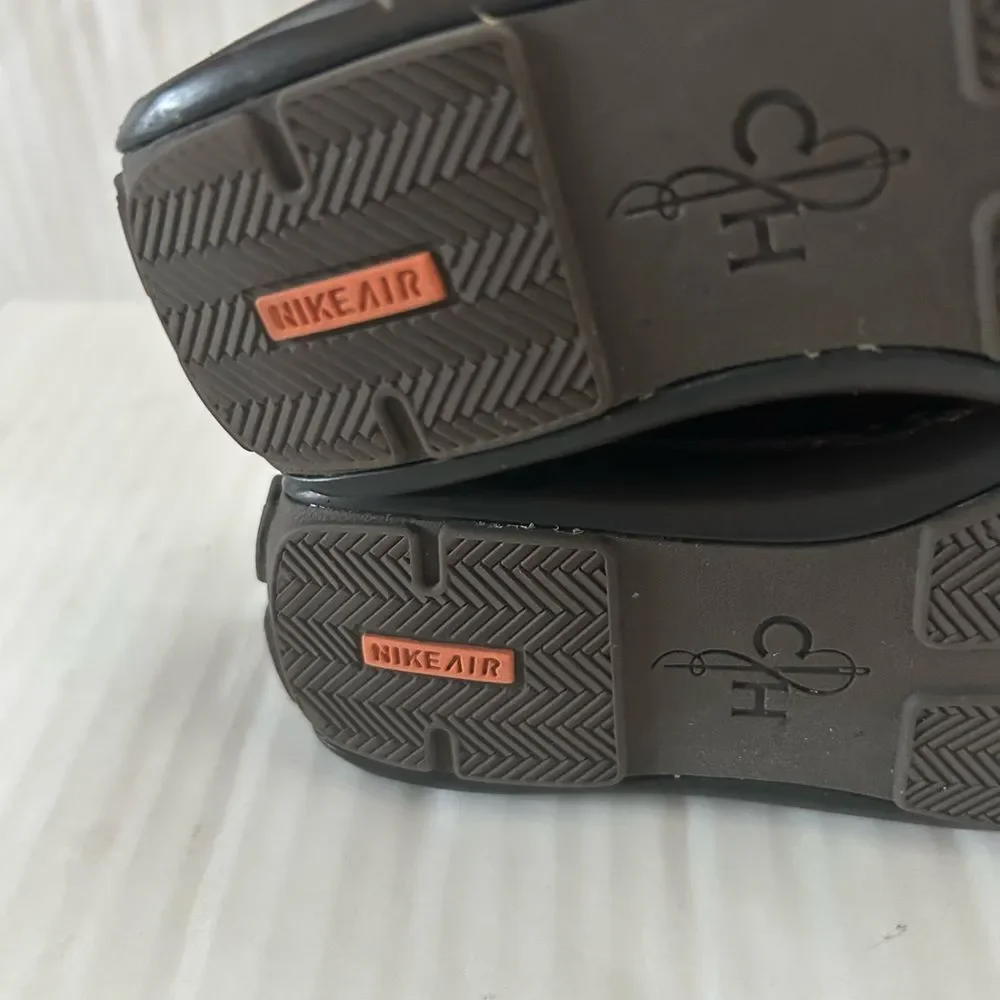 Cole Haan Nike Air Kids Brown Suede Loafers